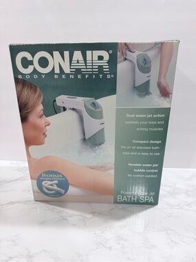 Conair Body Benefits BTS1D Powerful Water Jet Bath Spa 2000 - NEW Open Box